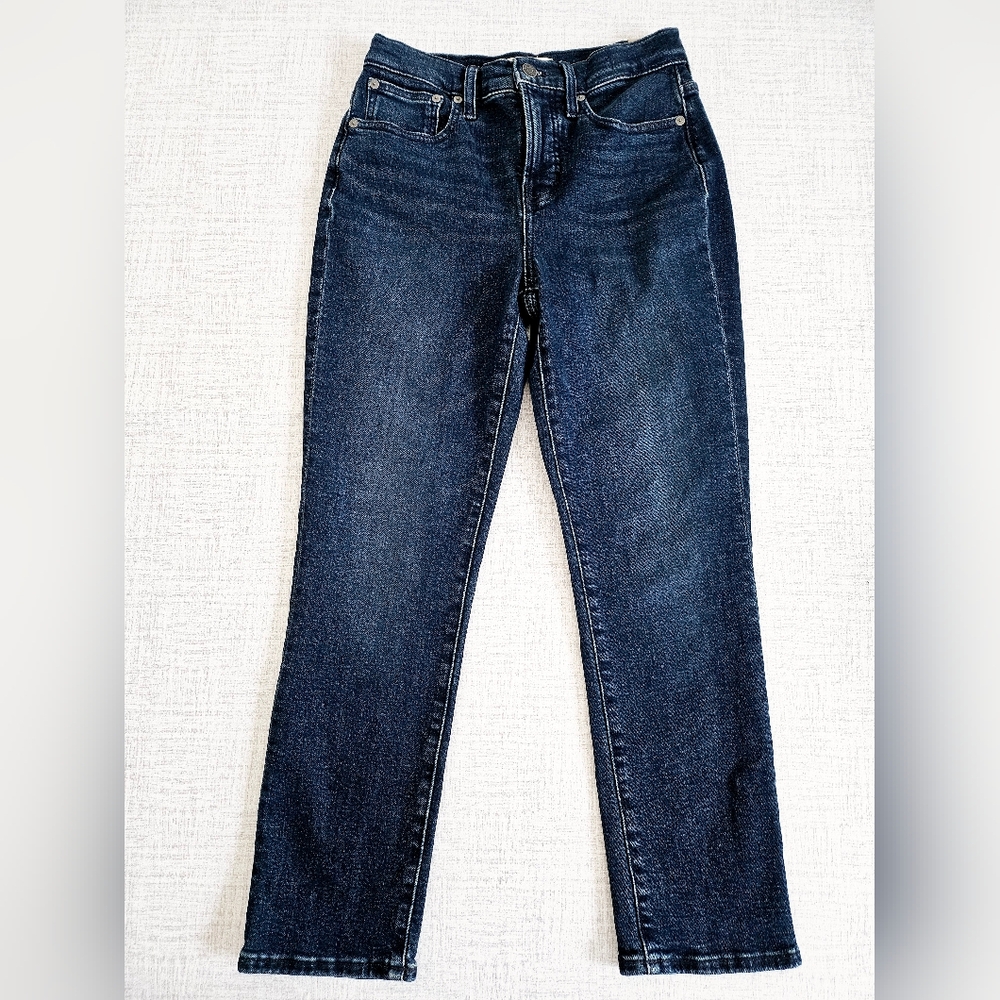 🆕️Madewell The Perfect Vintage Dark Wash Women Jeans 25P - Picture 3 of 13